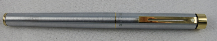 Sheaffer Targa - Brush steel with gold-colored highlights (Pen LT52)