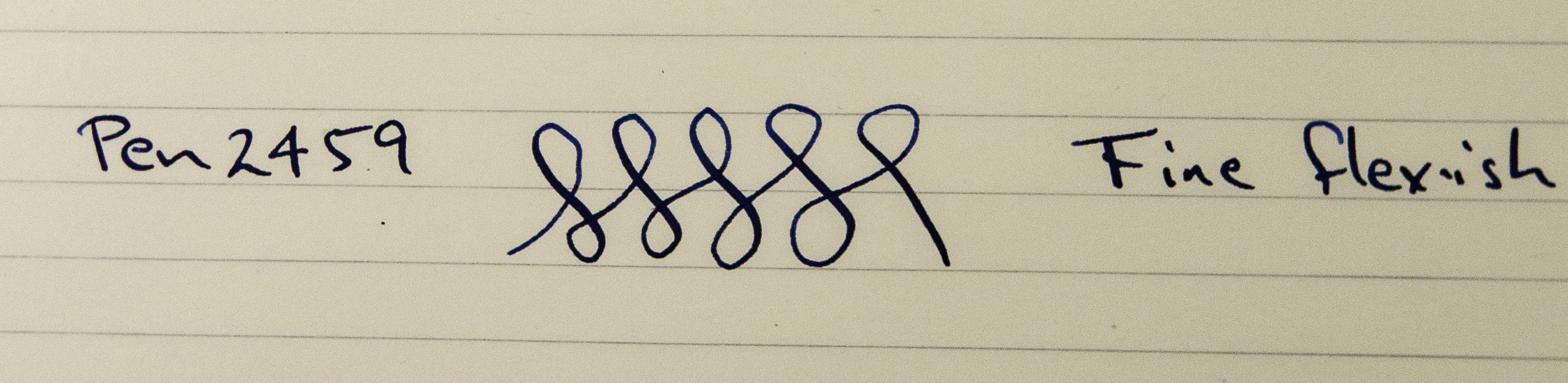 Modern Conklin Herringbone - orange (Pen 2459)