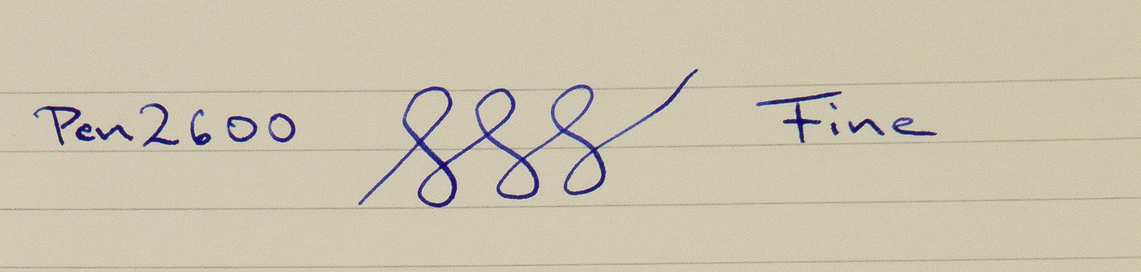Mentmore Autoflow - Navy Blue (Pen 2600)