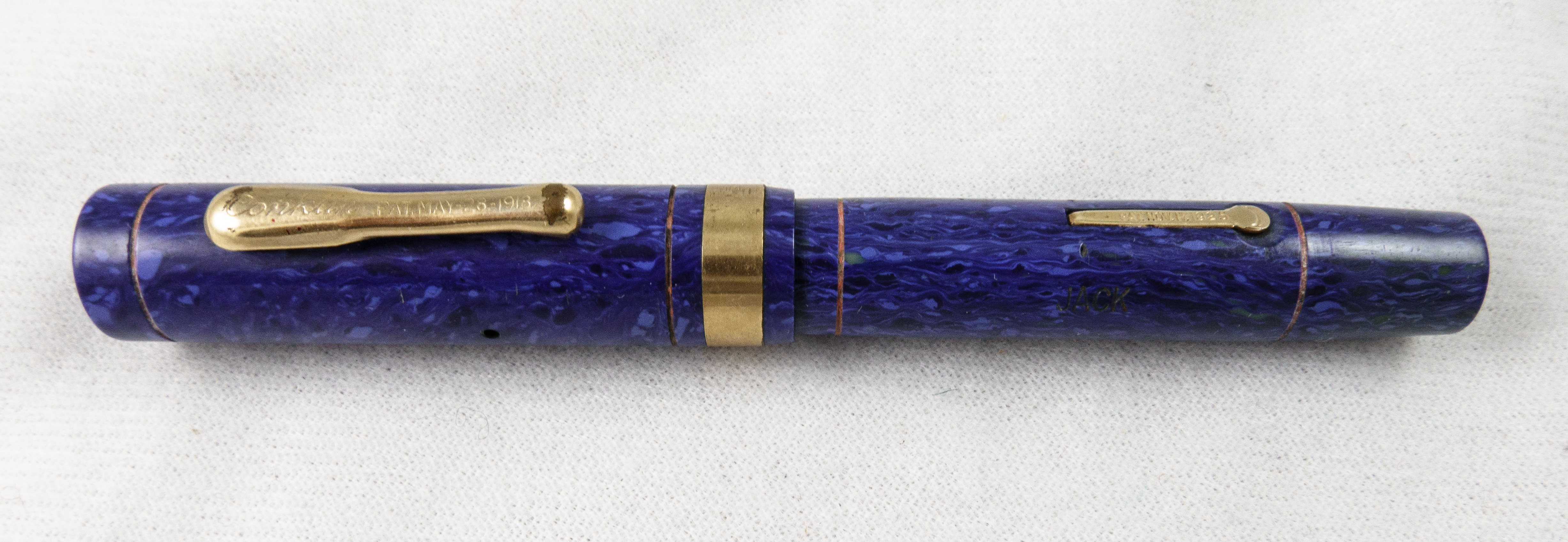 Sapphire Flat-top Conklin Endura - Junior - Pen 831